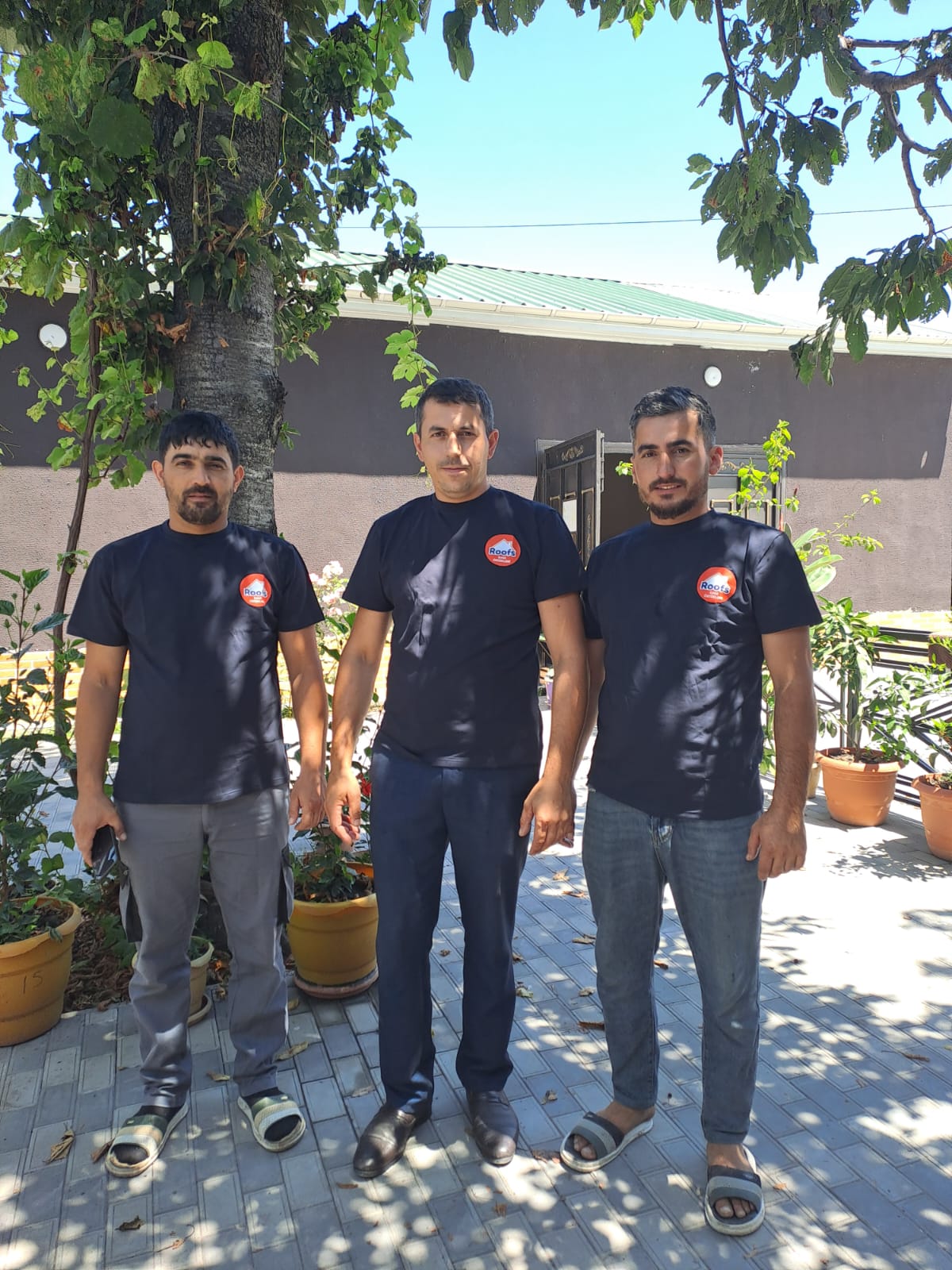 Roofs Dam Örtükləri Zavodu Qəbələdə Dam Ustaları ilə Görüş Keçirdi